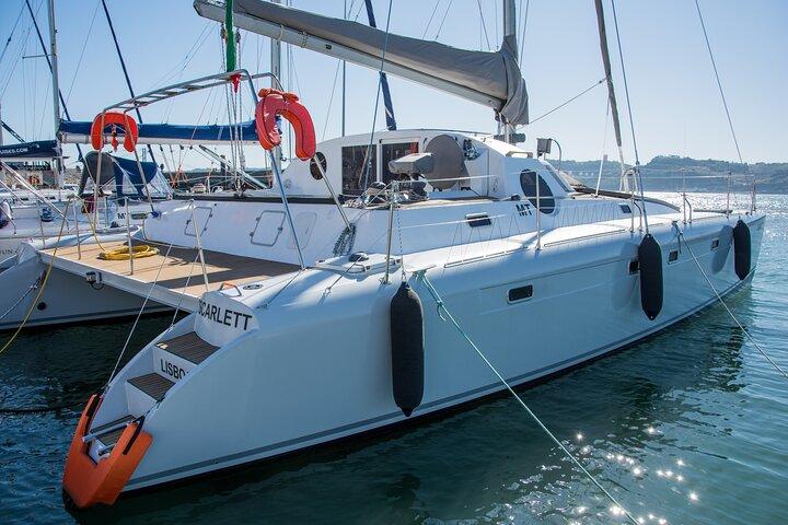 2H Tour on a Private Sailing Catamaran "Scarlett" up to 16 people