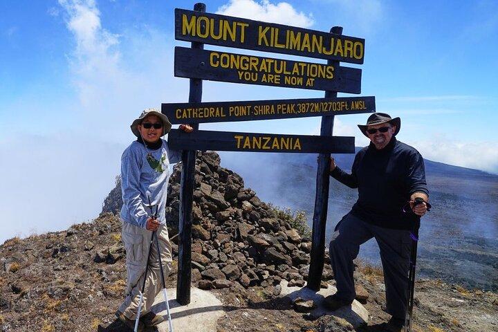 8 dages klatring af Kilimanjaro Machame-ruten i Tanzania
