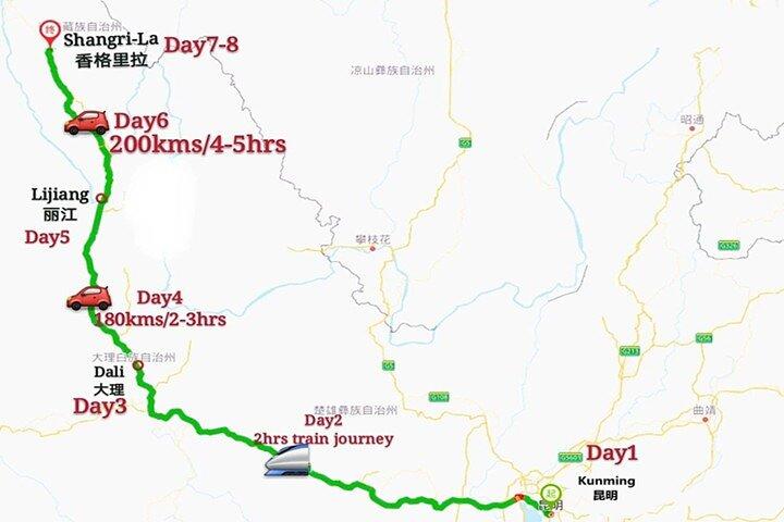8 jours d'expérience de la vie de la minorité du Yunnan à Kunming, Dali, Lijiang, Shangri-La
