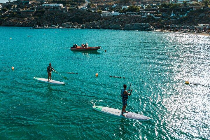 Stand Up Paddle Boarding Experience i Mykonos