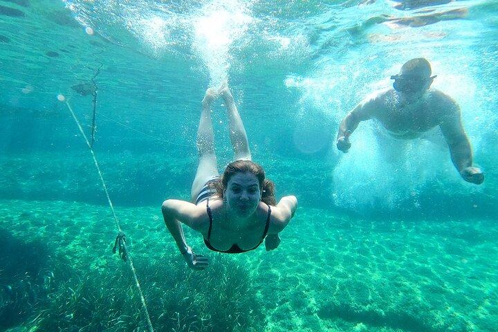 Blue Lagoon & 3 Islands Private Boat Tour