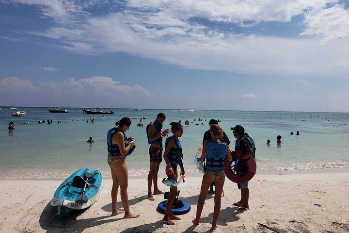 Swim with sea turtles