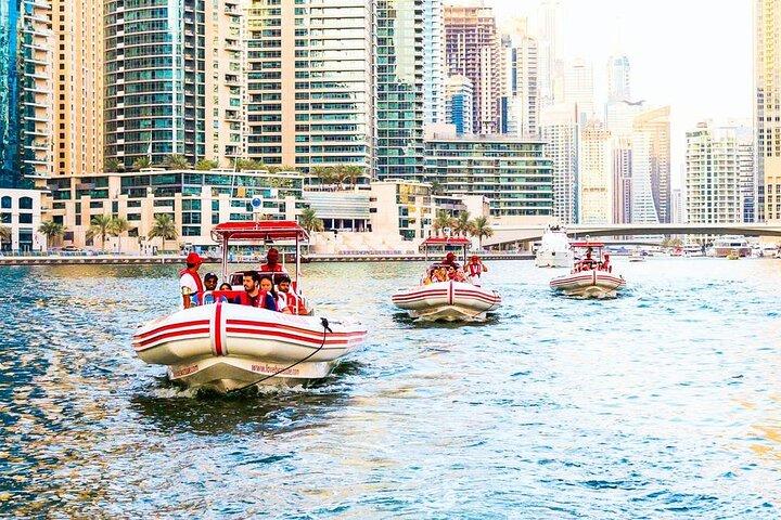 Visite en bateau rapide de Dubaï