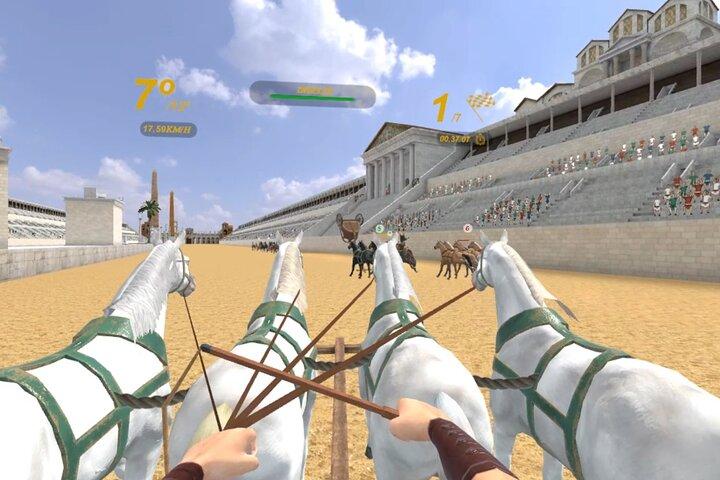 Roma : Circo Máximo Juego de Realidad Virtual cerca del Coliseo