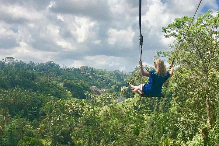 Tlaga Singha Infinity Pool, Jungle swing & Rice Terrace Trip