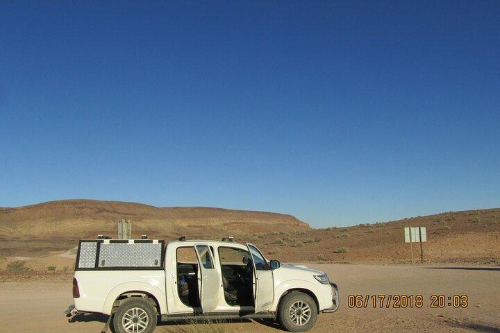 Transfer shuttle fra Windhoek til Sossusvlei (Vise Versa)