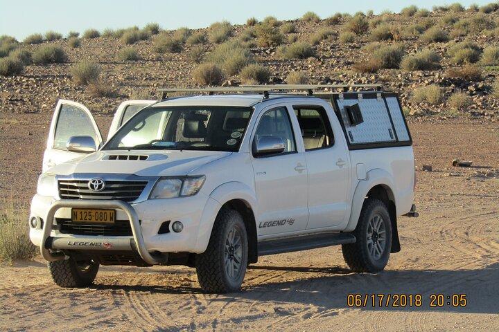 Transfer shuttle fra Windhoek til Sossusvlei (Vise Versa)