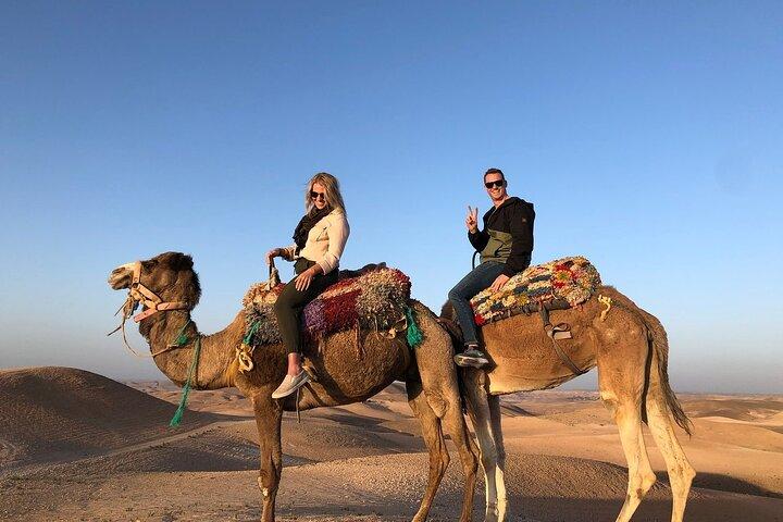 Tour al atardecer por el desierto de Agafay