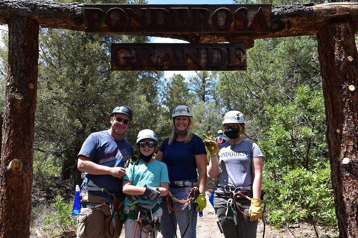 Aventura de 12 tirolesas nas montanhas de San Juan, perto de Durango