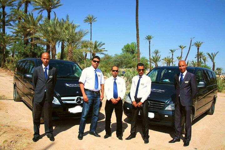 Privat Marrakech flygplatstransfer till hotell eller Riad