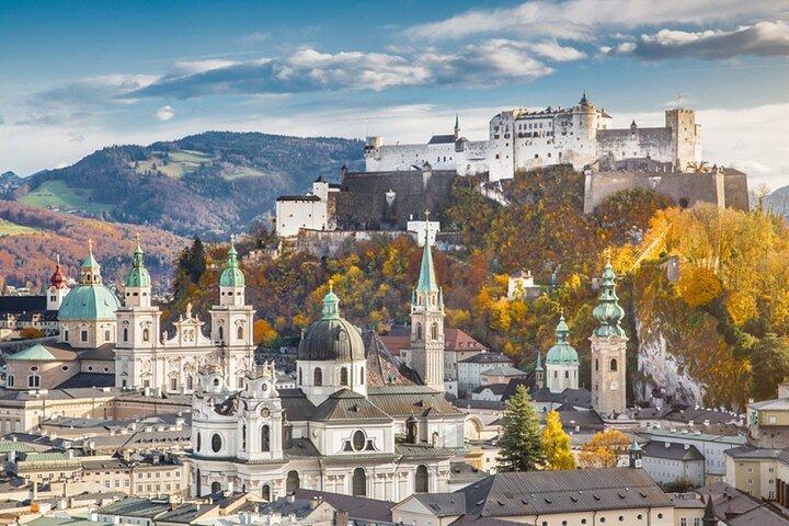 Excursion privée d'une journée complète de Vienne à Salzbourg