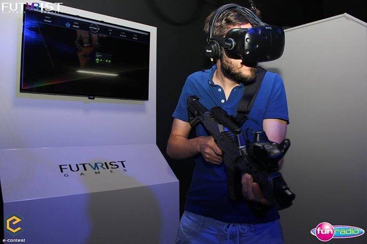 Virtual reality eventyr i Bruxelles i Virtual Zone