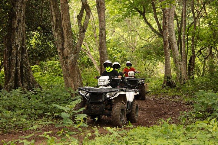 Jungle ATV Tour "La Tigra" dubbel (2 personen rijden tandem op ATV)