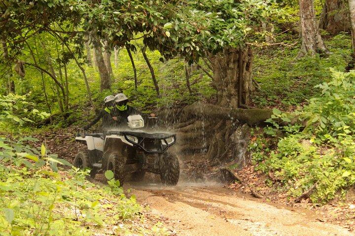 Jungle ATV Tour "La Tigra" dubbel (2 personen rijden tandem op ATV)