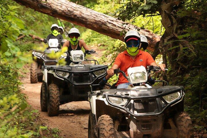 Jungle ATV Tour "La Tigra" dubbel (2 personen rijden tandem op ATV)