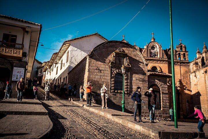 City tour privado de meio dia em Cusco, sítios arqueológicos próximos e mercado local