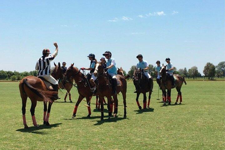 Polo Match, BBQ och Lesson Day-Trip från Buenos Aires