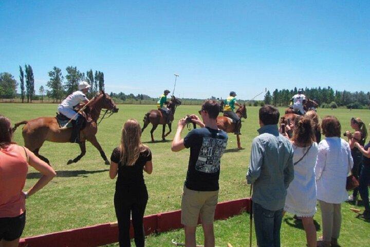 Polo Match, BBQ och Lesson Day-Trip från Buenos Aires