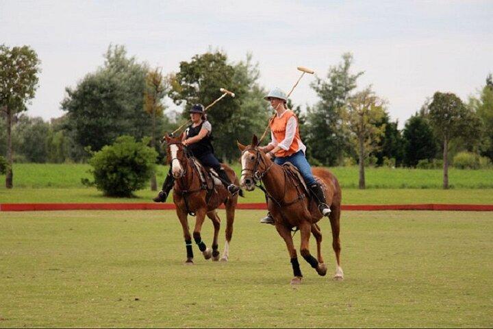 Polo Match, BBQ och Lesson Day-Trip från Buenos Aires