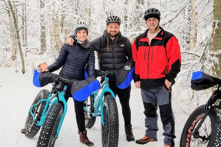 Winter Fat Biking Anchorage Tour