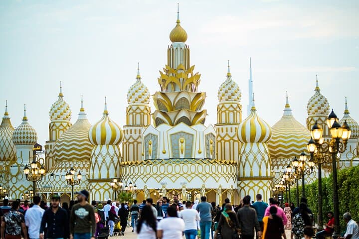 Miracle Garden and Global Village Dubai with transfers