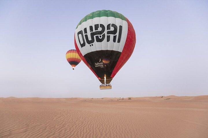 Enjoy Views Of Dubai Beautiful Desert By Hot Air Balloon From Dubai & Falcon