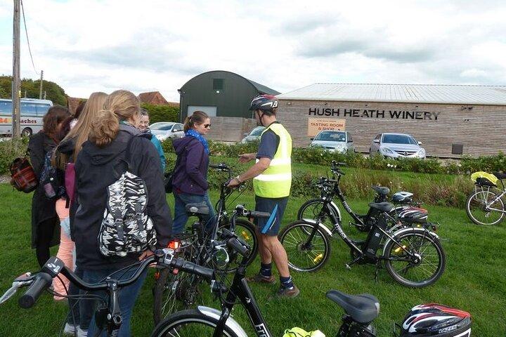Selbstgeführte E-Bike-Tour zu Weinbergen und Schlössern in Kent