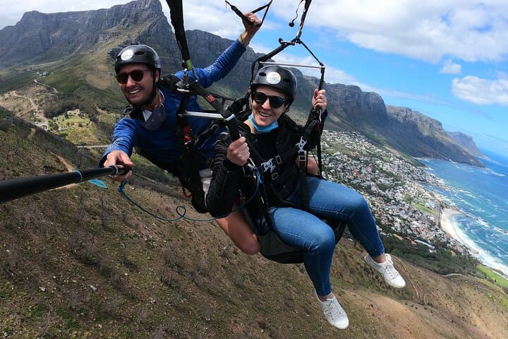 Private Exclusive Tandem Paragliding Experience in Cape Town