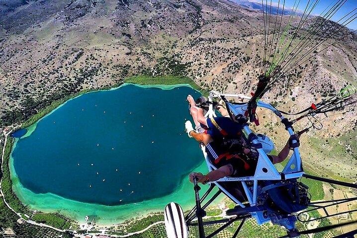 Paragliding ture på Kreta