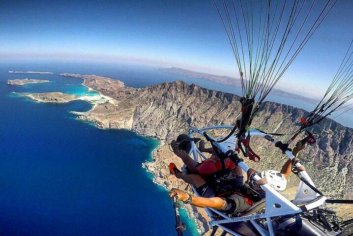 Paragliding ture på Kreta