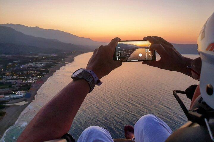 Paragliding ture på Kreta