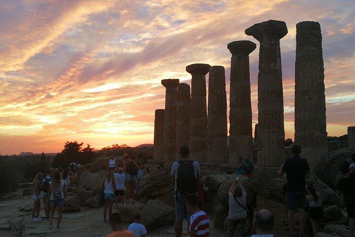 Visita al atardecer Valle de los Templos Agrigento