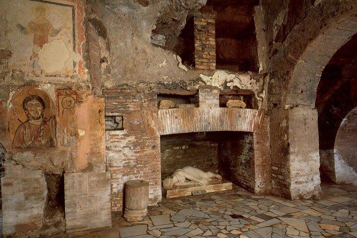 Visite des catacombes de Rome avec transfert privé