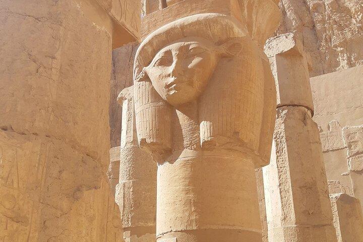 luxor West Bank tour valley of the kings and Hatshepsut and habu