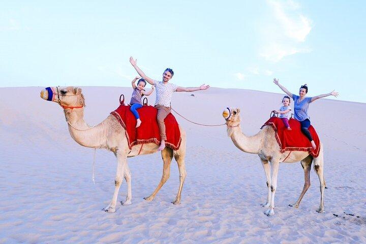 Wüstensafari am Vormittag ab Abu Dhabi