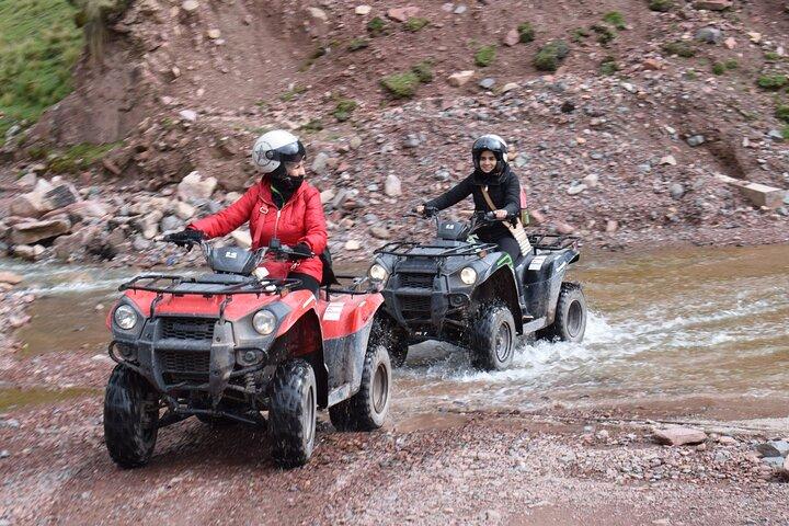 Rainbow Mountain In Quad Bike
