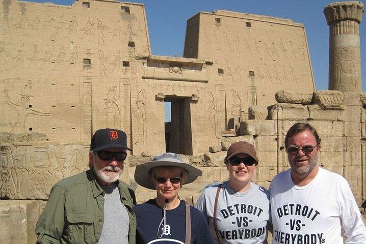 Privat dagstur till templen Kom Ombo och Edfu från Aswan
