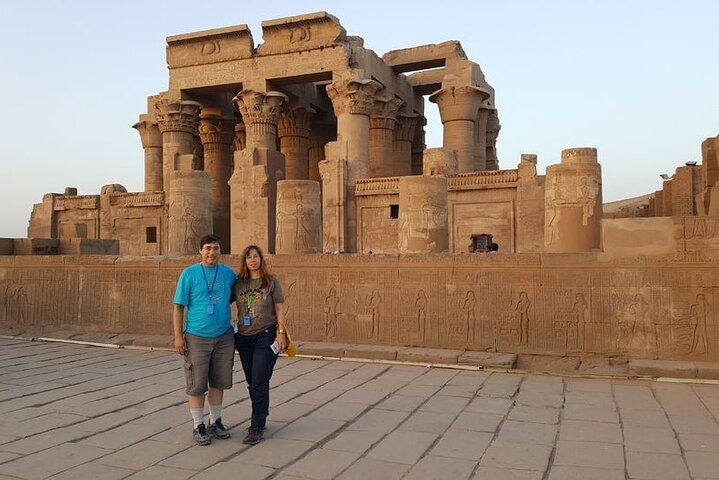 Privat dagstur till templen Kom Ombo och Edfu från Aswan