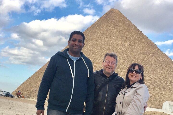 Piramidi di Giza e al Grand Egyptian Museum e a Sakkara
