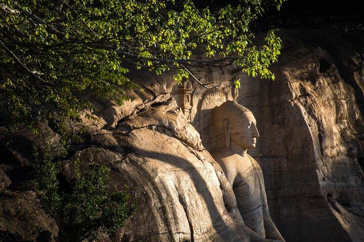 ポロンナルワからの古代王国と野生の象のサファリ
