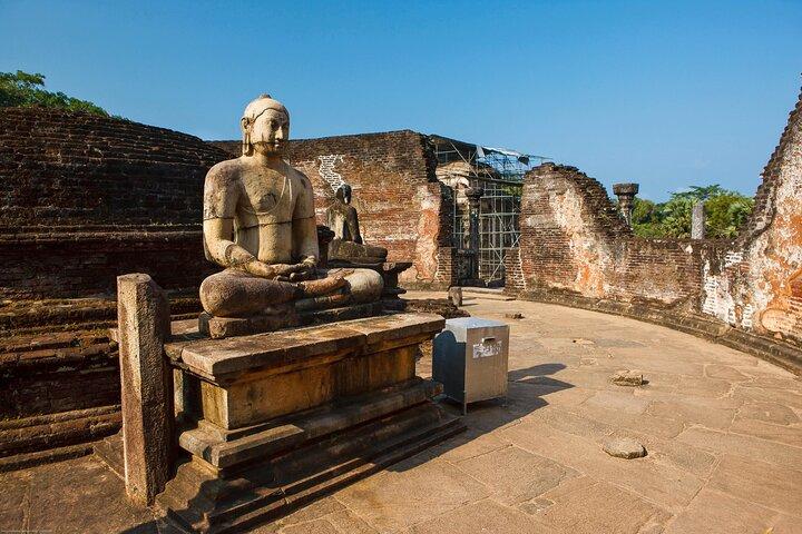 ポロンナルワからの古代王国と野生の象のサファリ