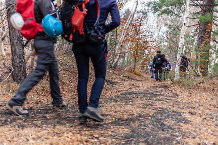 Van Catania: privé mt. Etna trekking en picknick
