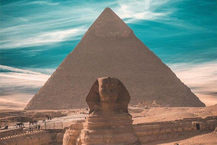 Volledige dagtour : Piramides van Gizeh & hoogtepunten van het Grand Egyptian Museum