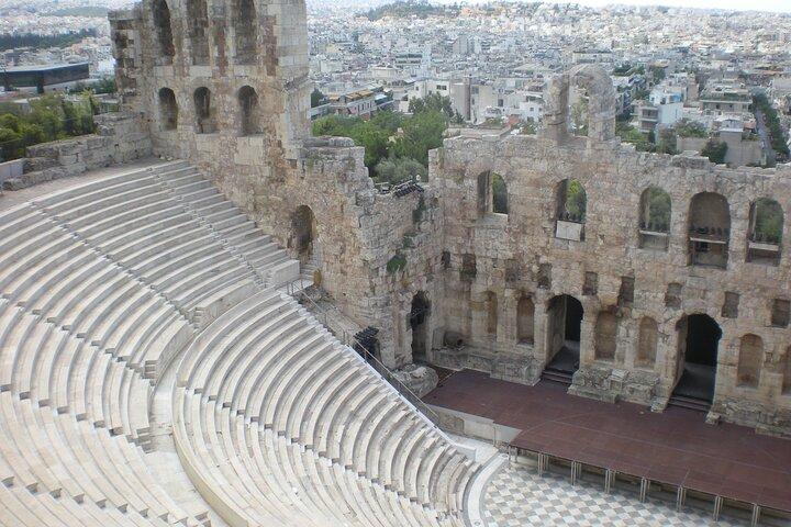 Visite guidée privée d'une journée d'Athènes et du cap Sounion