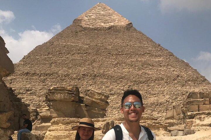 Le grandi piramidi di Giza, Sfinge, pranzo e Saqqara Day Tour dal Cairo