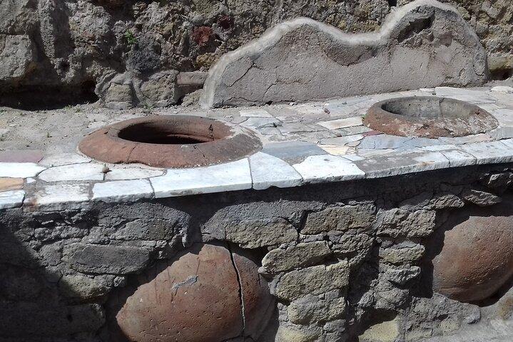 Transfer from Naples to Positano with a 2hr stop at Herculaneum (1-8PAX)