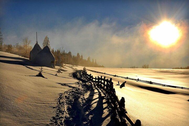 Ciaspolata sulla montagna Trebevic da Sarajevo
