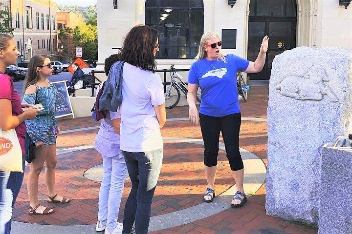 Downtown Asheville Tips-baserad sightseeingvandring
