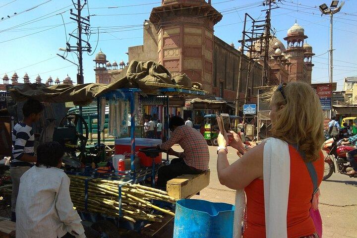 Private halbtägige Heritage Tour in Agra mit einer Rikscha