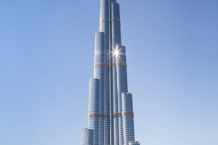 Excursion d'une journée à Dubaï avec le col Burj Khalifa depuis Abu Dhabi